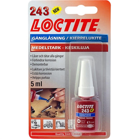 160770;LOCTITE 243 5ML 1370556